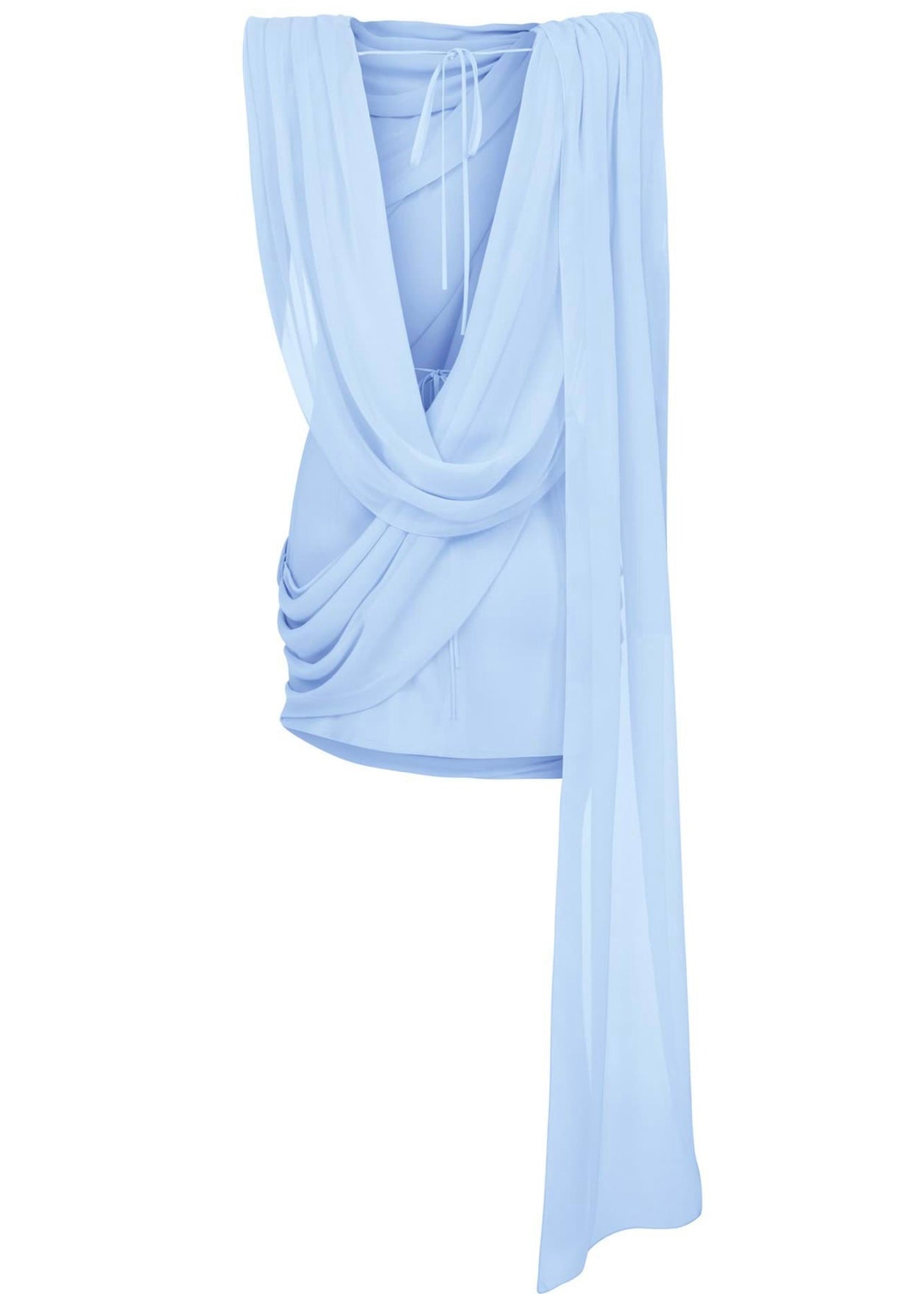 Robe Made Me Blush bleue