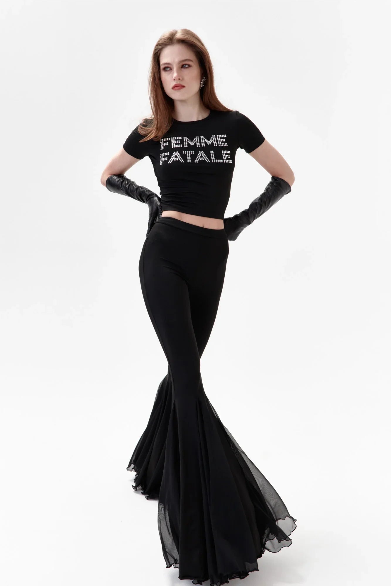 Pantalon hippie noir