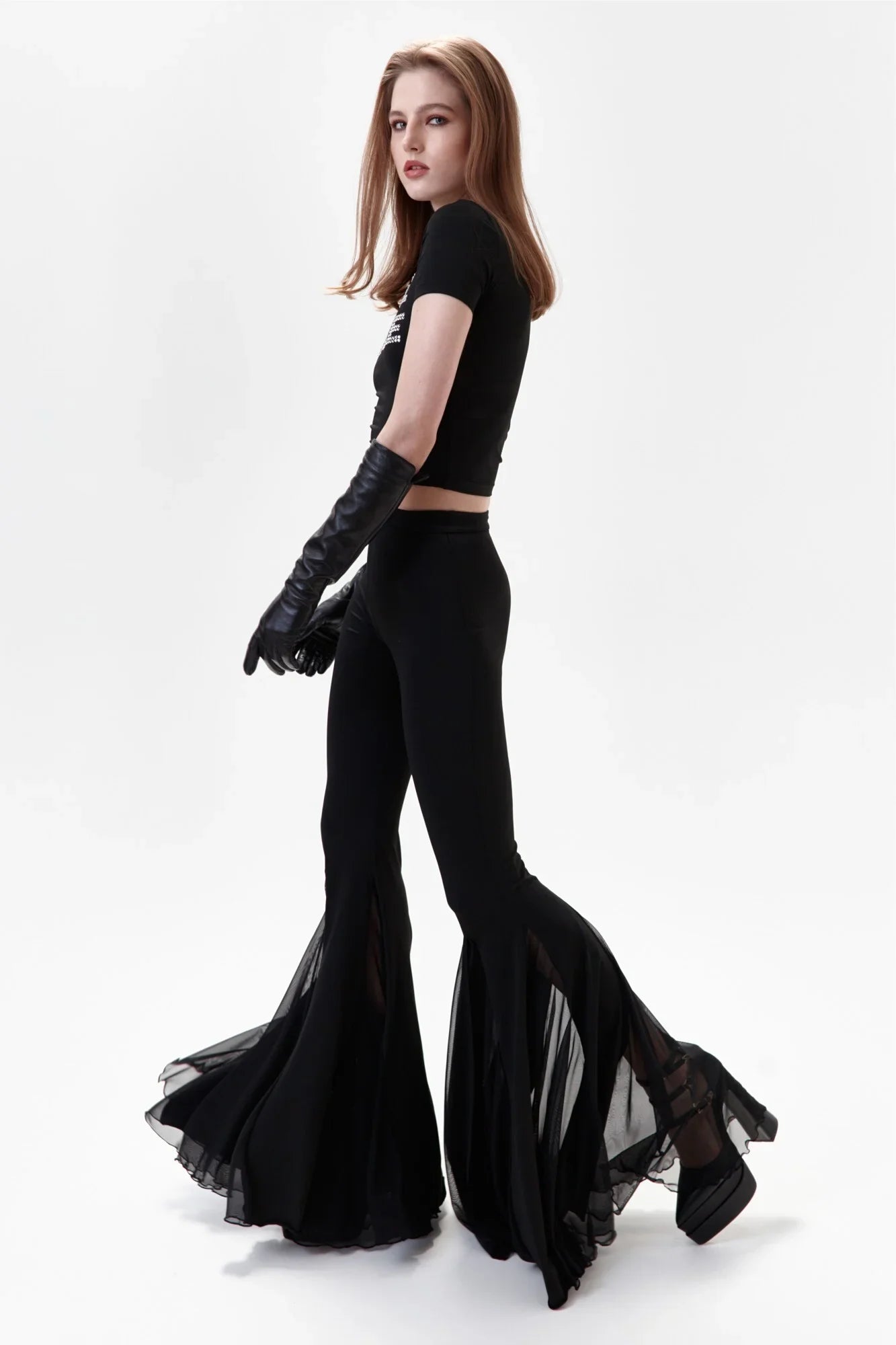 Pantalon hippie noir