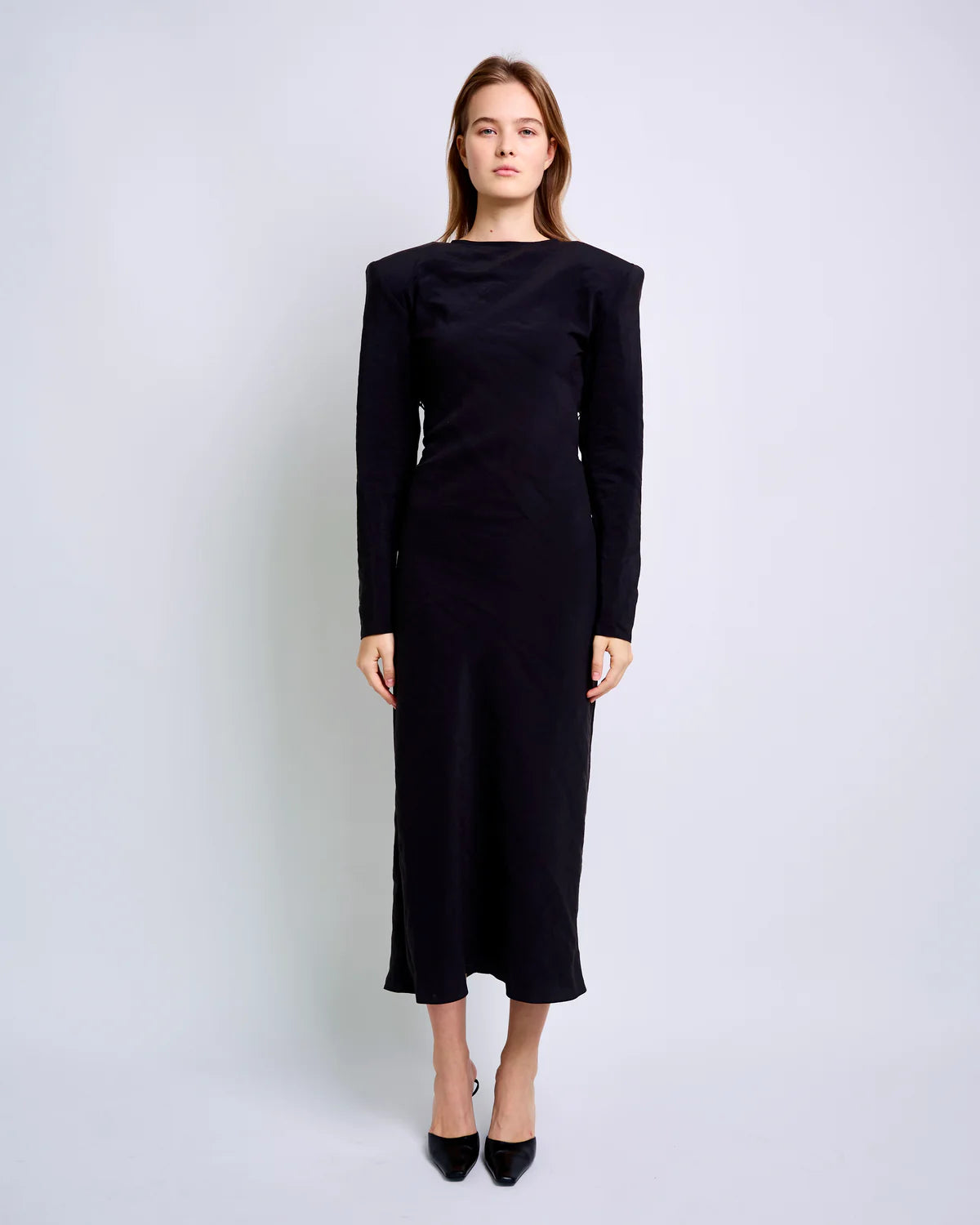 Femme Forte Dress in Black