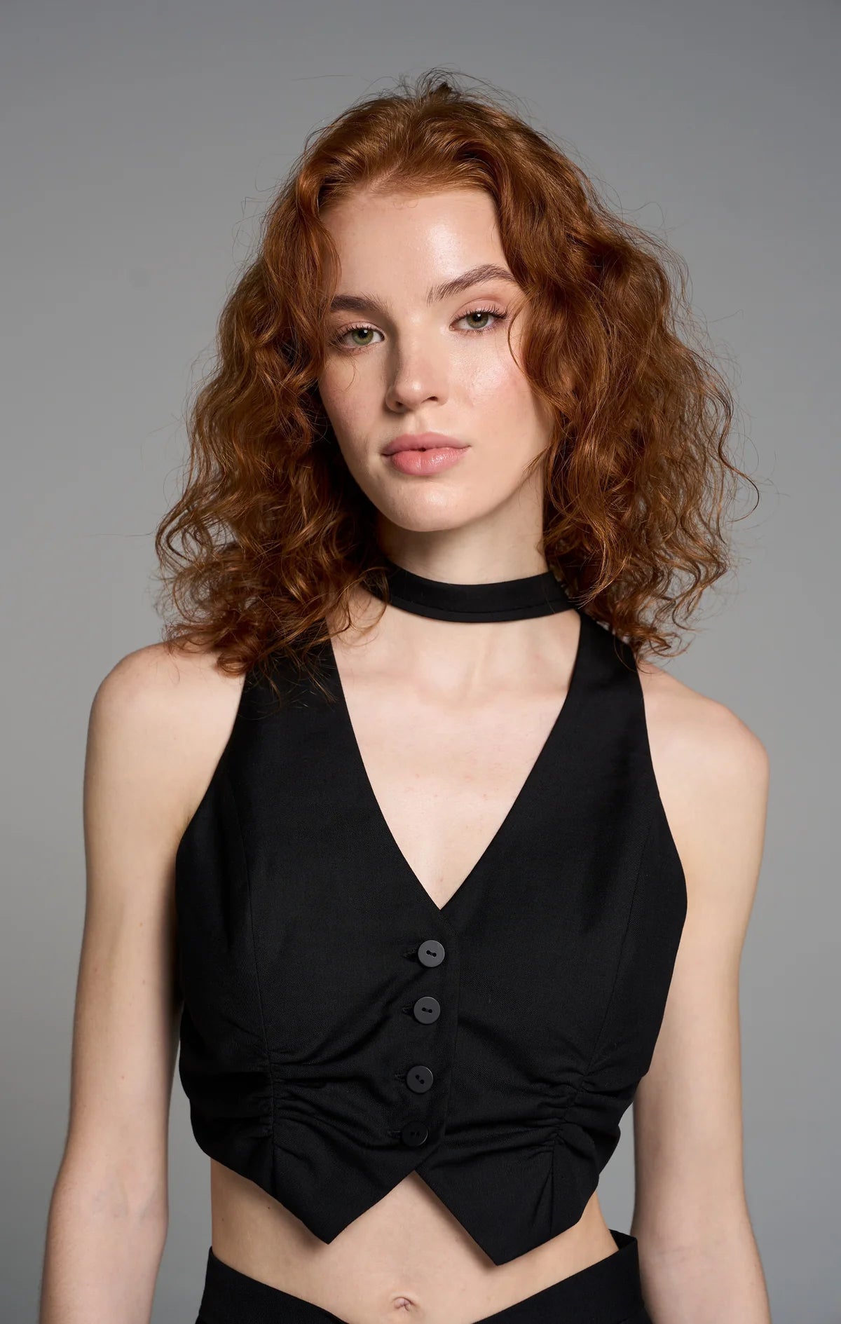 Mini Waist-Coat in Black