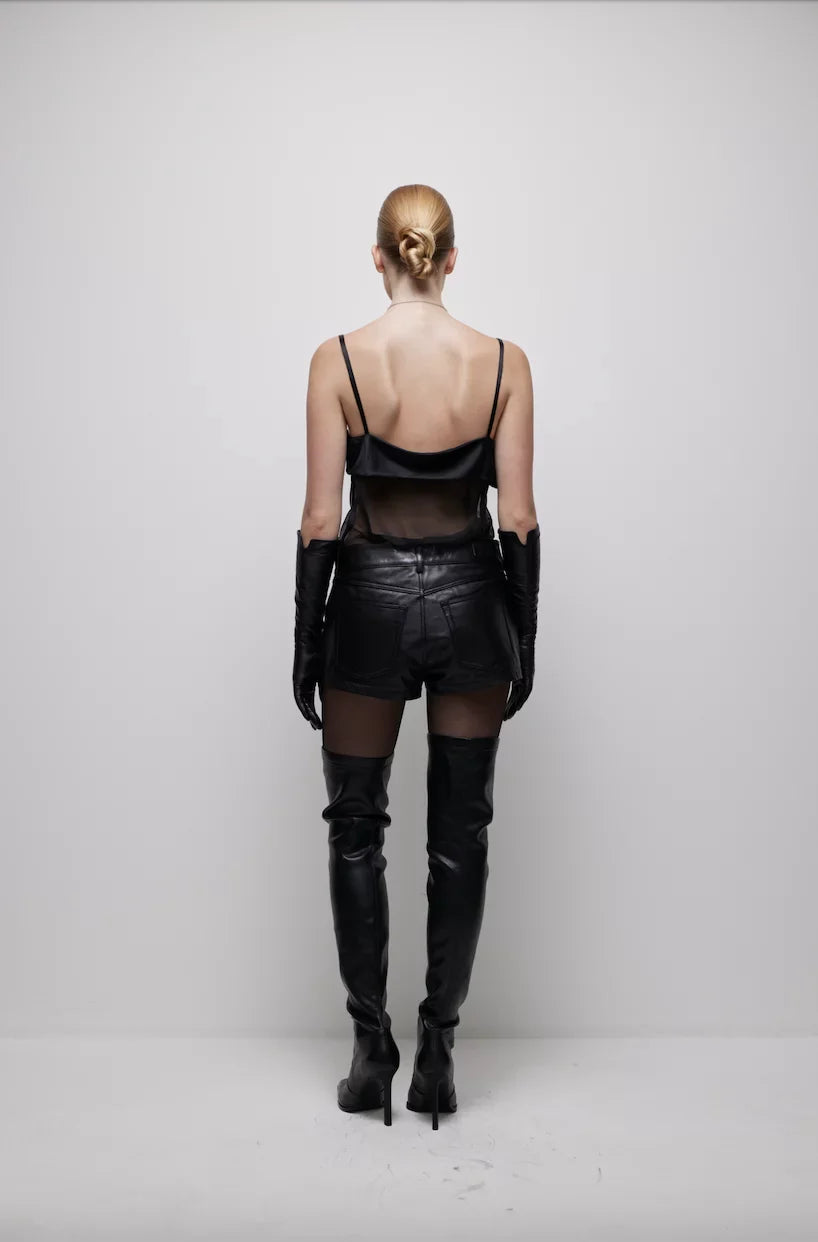 jupe en cuir