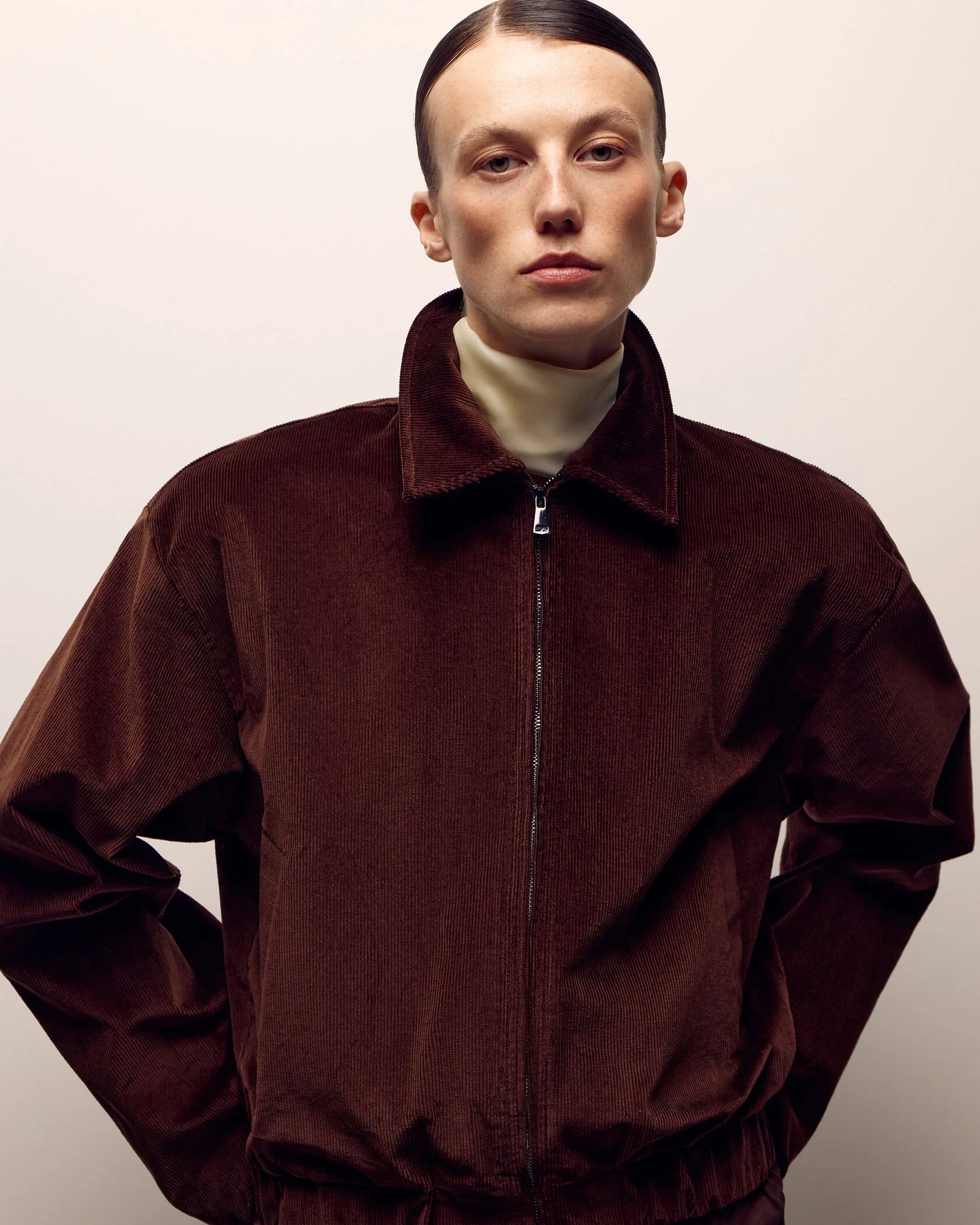 Bomber in Brown