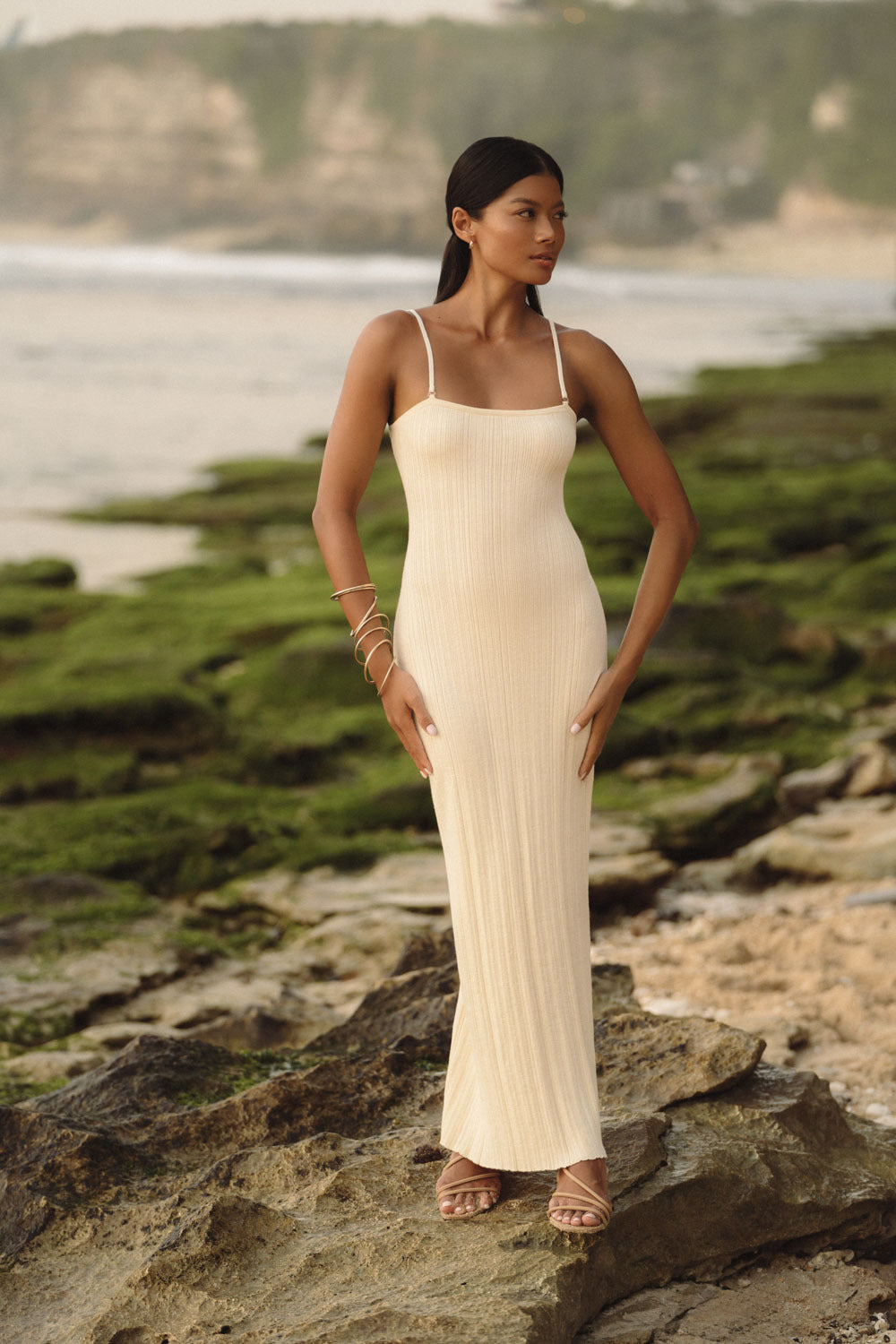 Robe Bali couleur crème