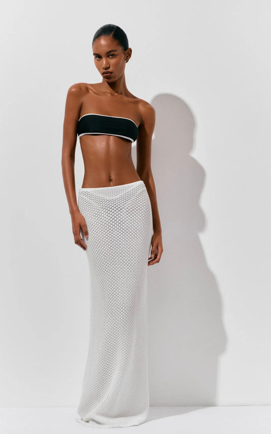 Crochet Skirt in White