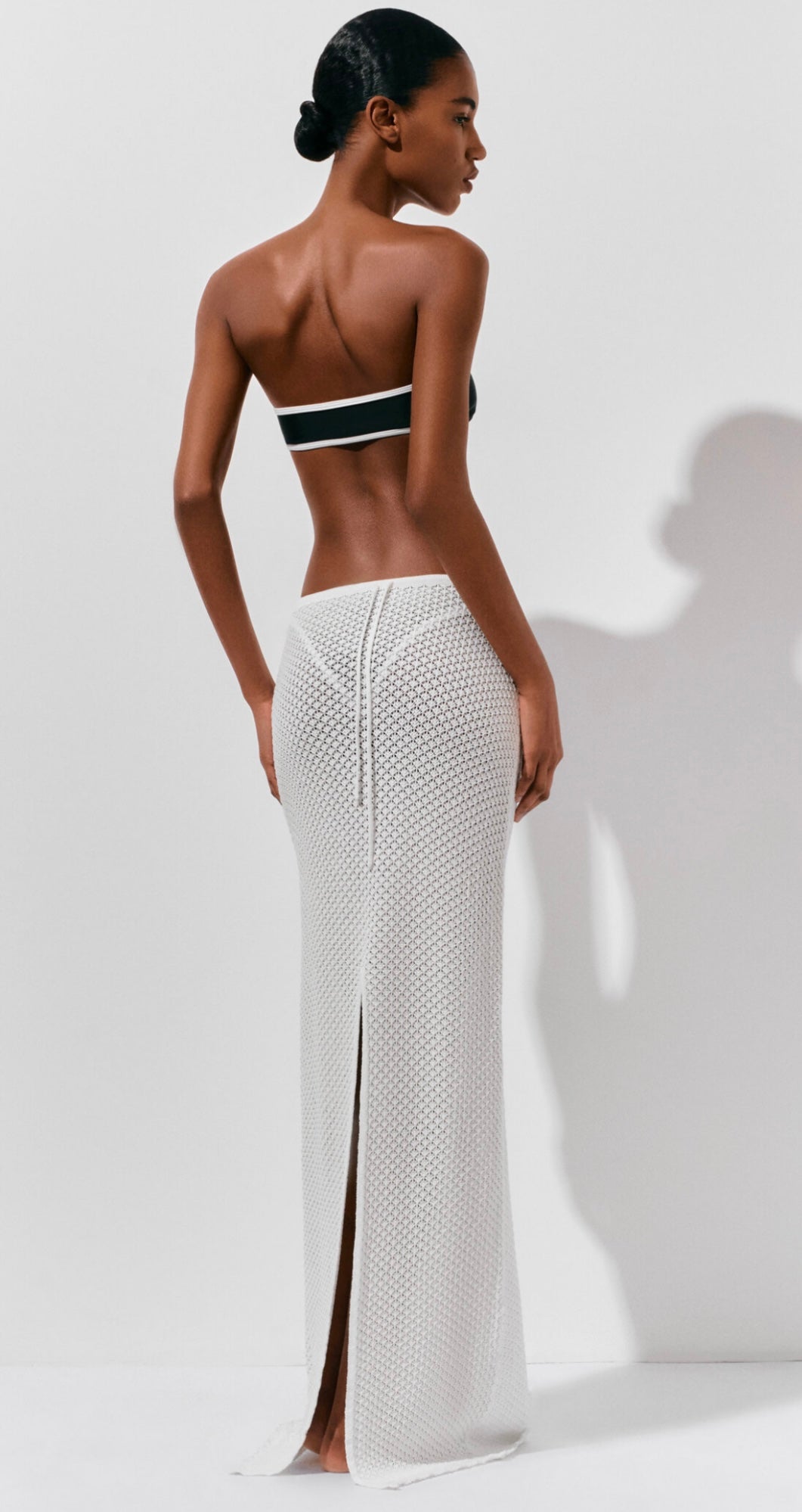 Crochet Skirt in White