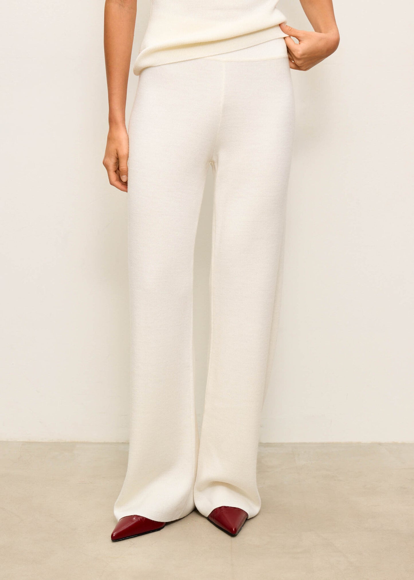 Andrea Pants in White