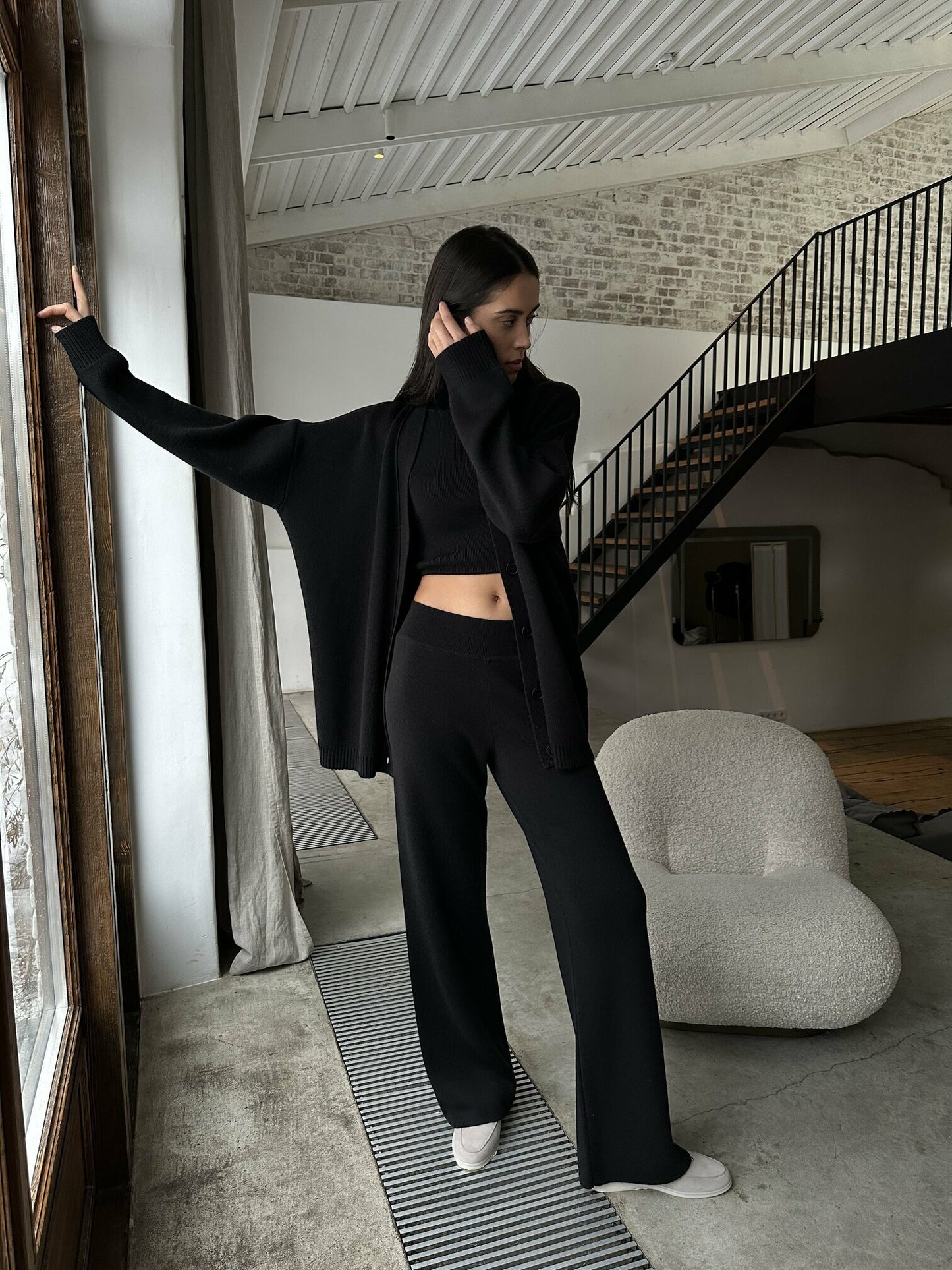 Andrea Pants in Black