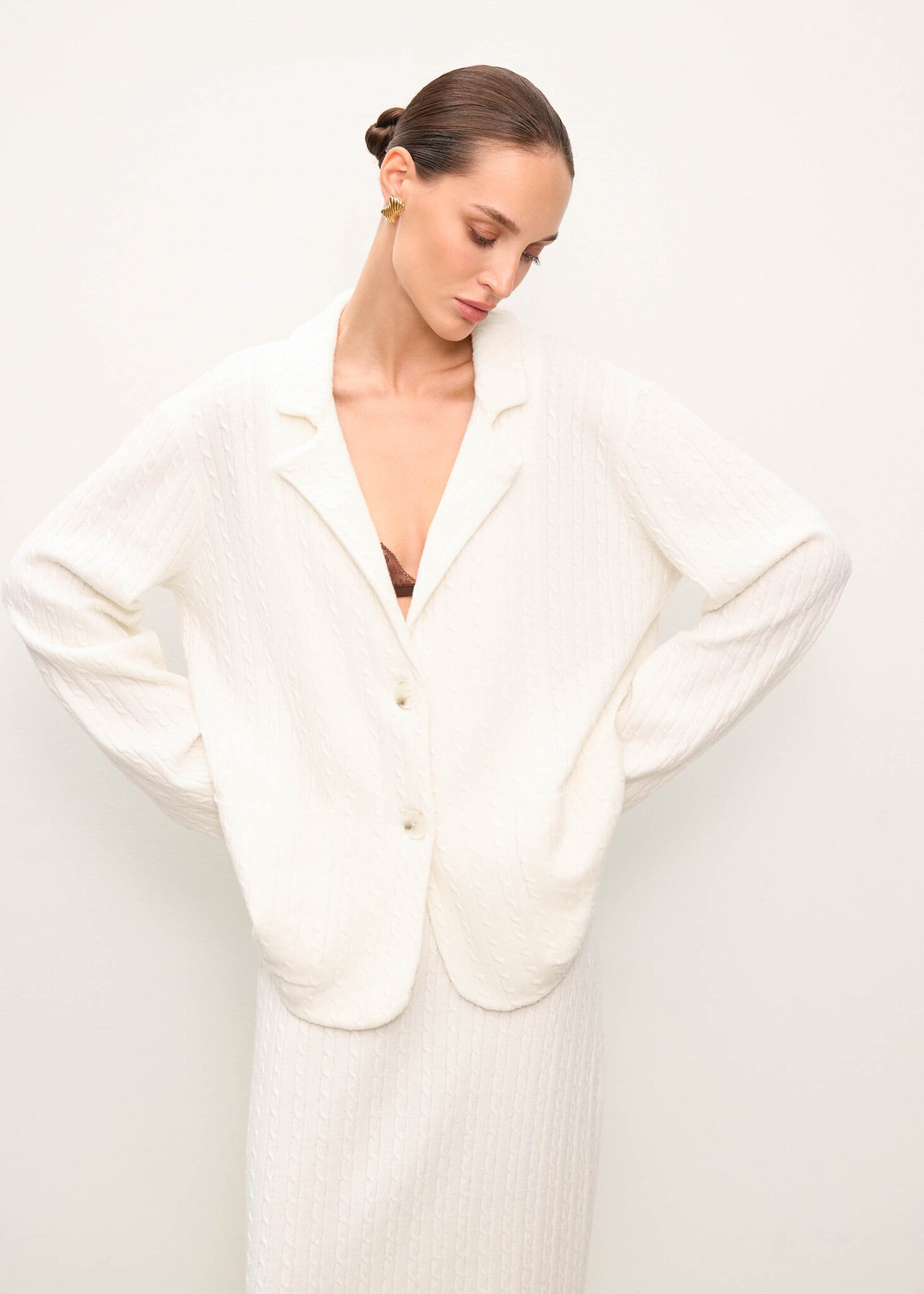 Veste Rivera couleur crème