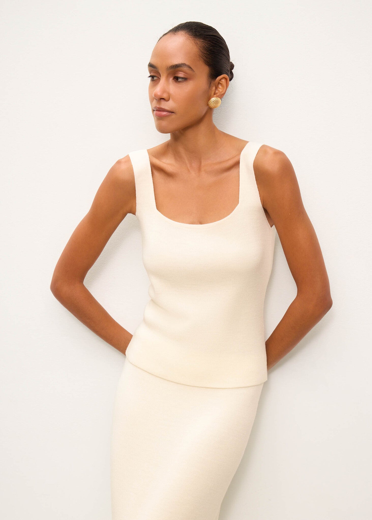 Haut Molly couleur crème