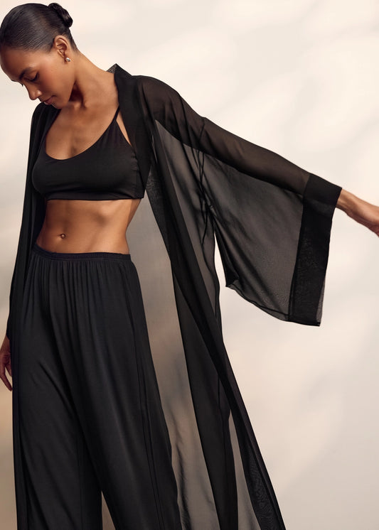 Farah Kimono in Black