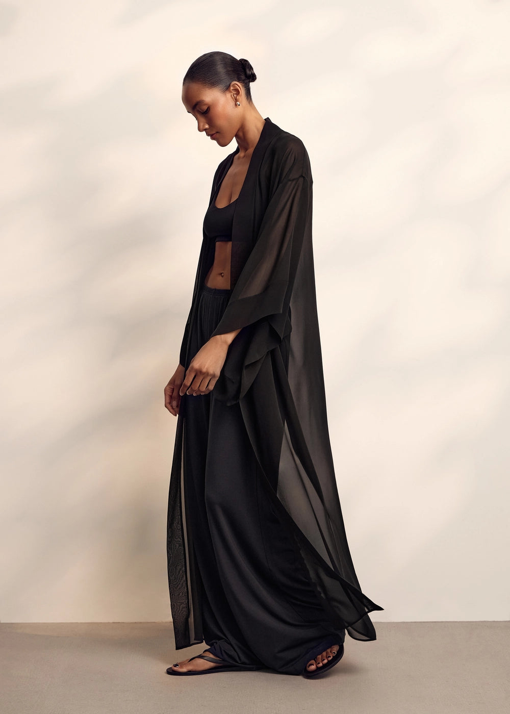 Farah Kimono in Black