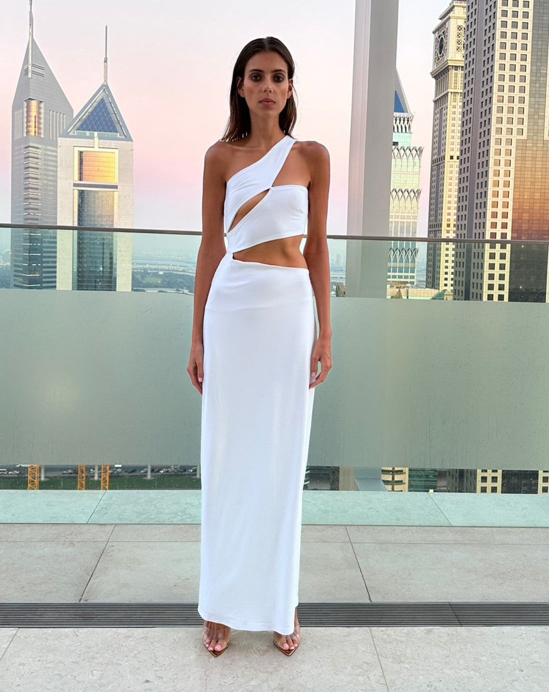 Robe Dirty Martini blanche