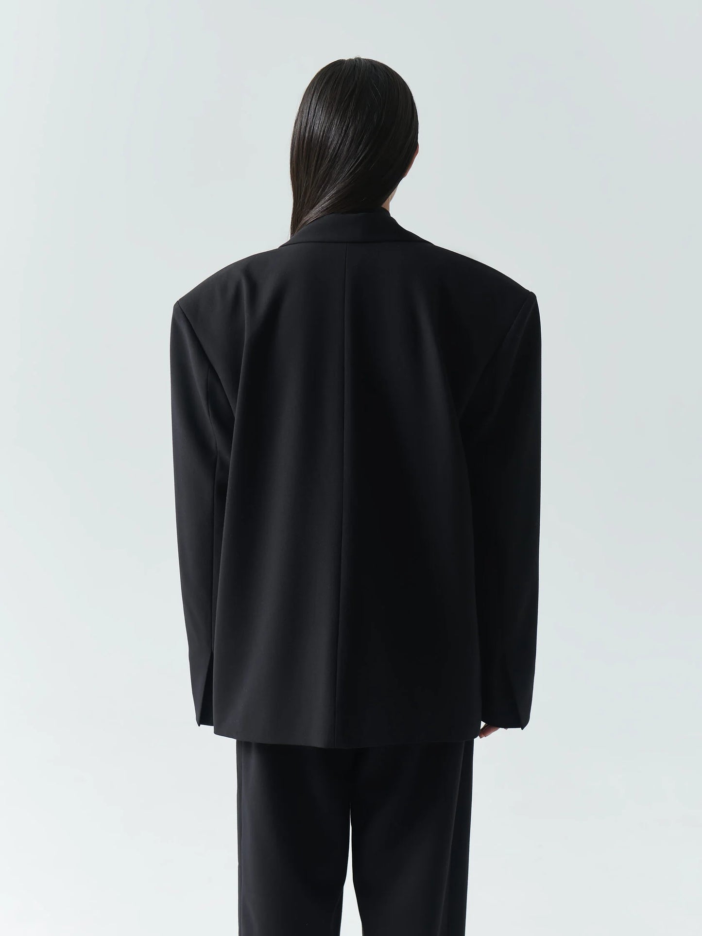 Asymmetric Jacket in Black