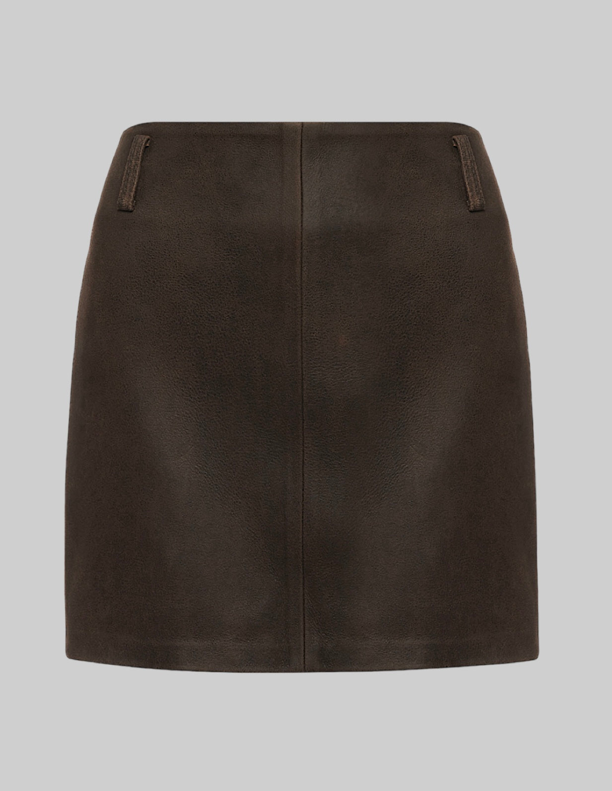 Mini Vintage Skirt in Brown