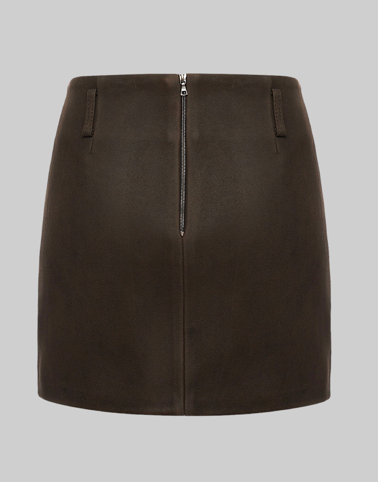 Mini Vintage Skirt in Brown