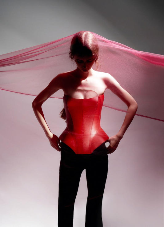 Corset Malifisenta in Red