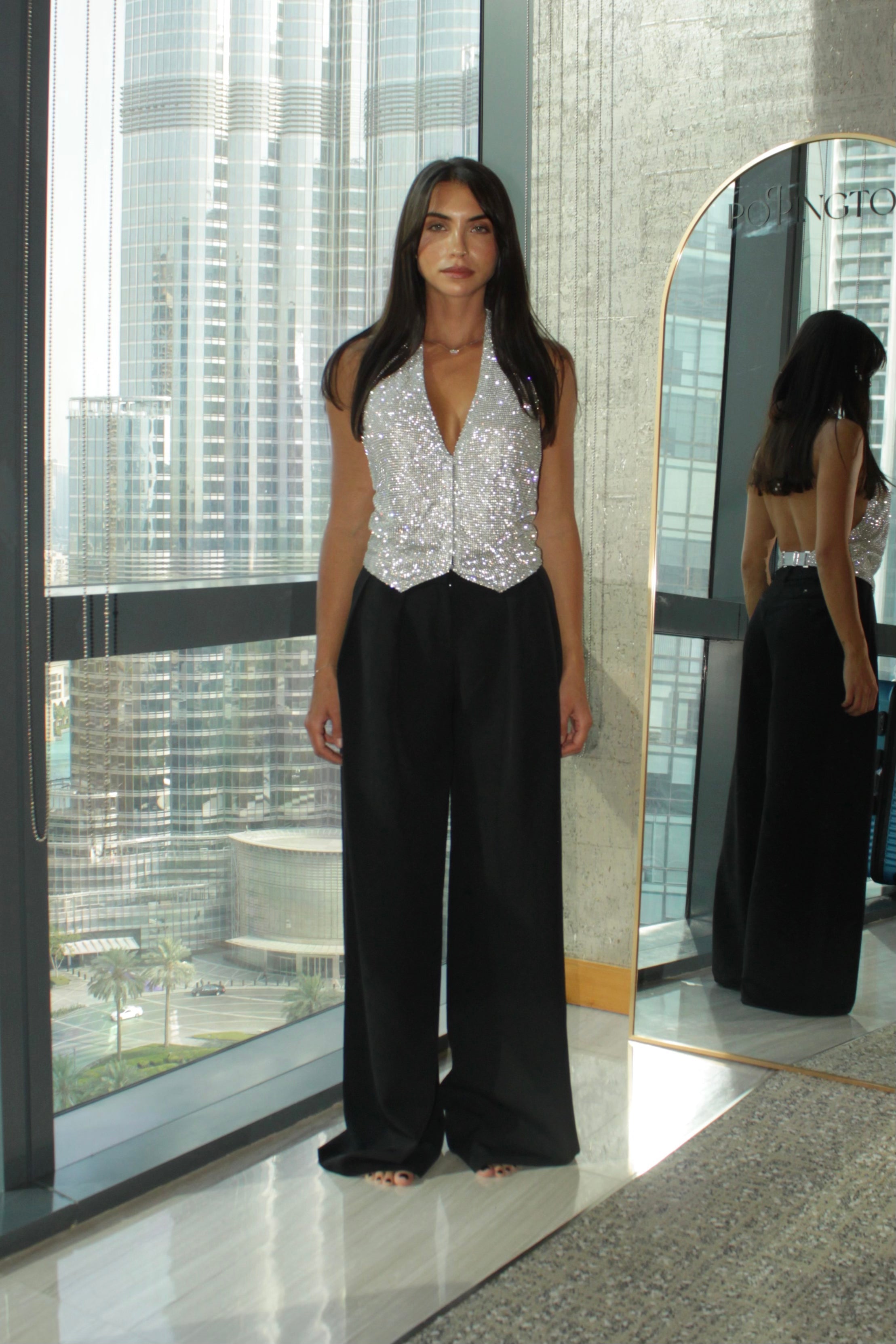 Gilet Revolution en cristal