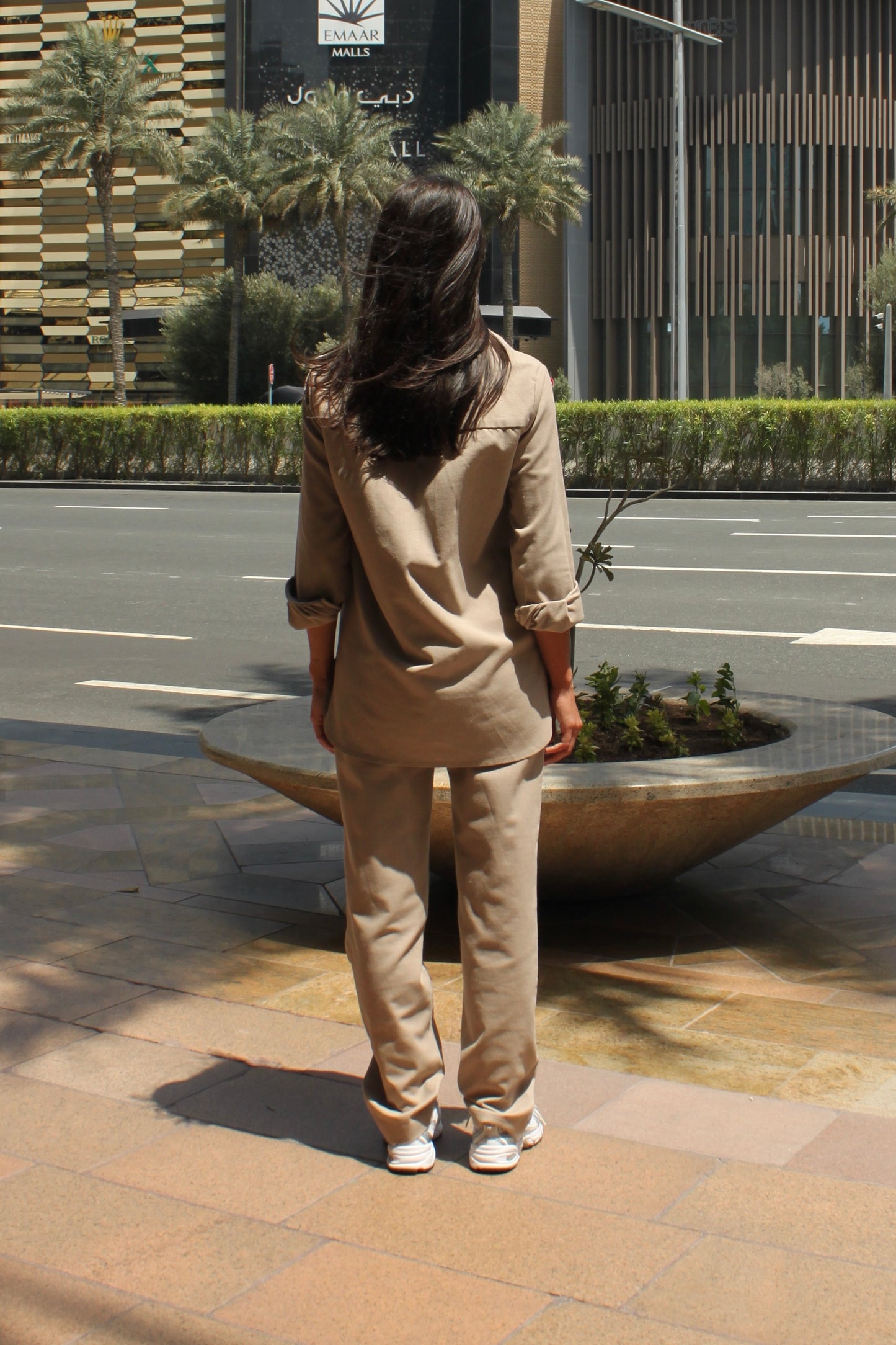 Linen Shirt in Cappuccino