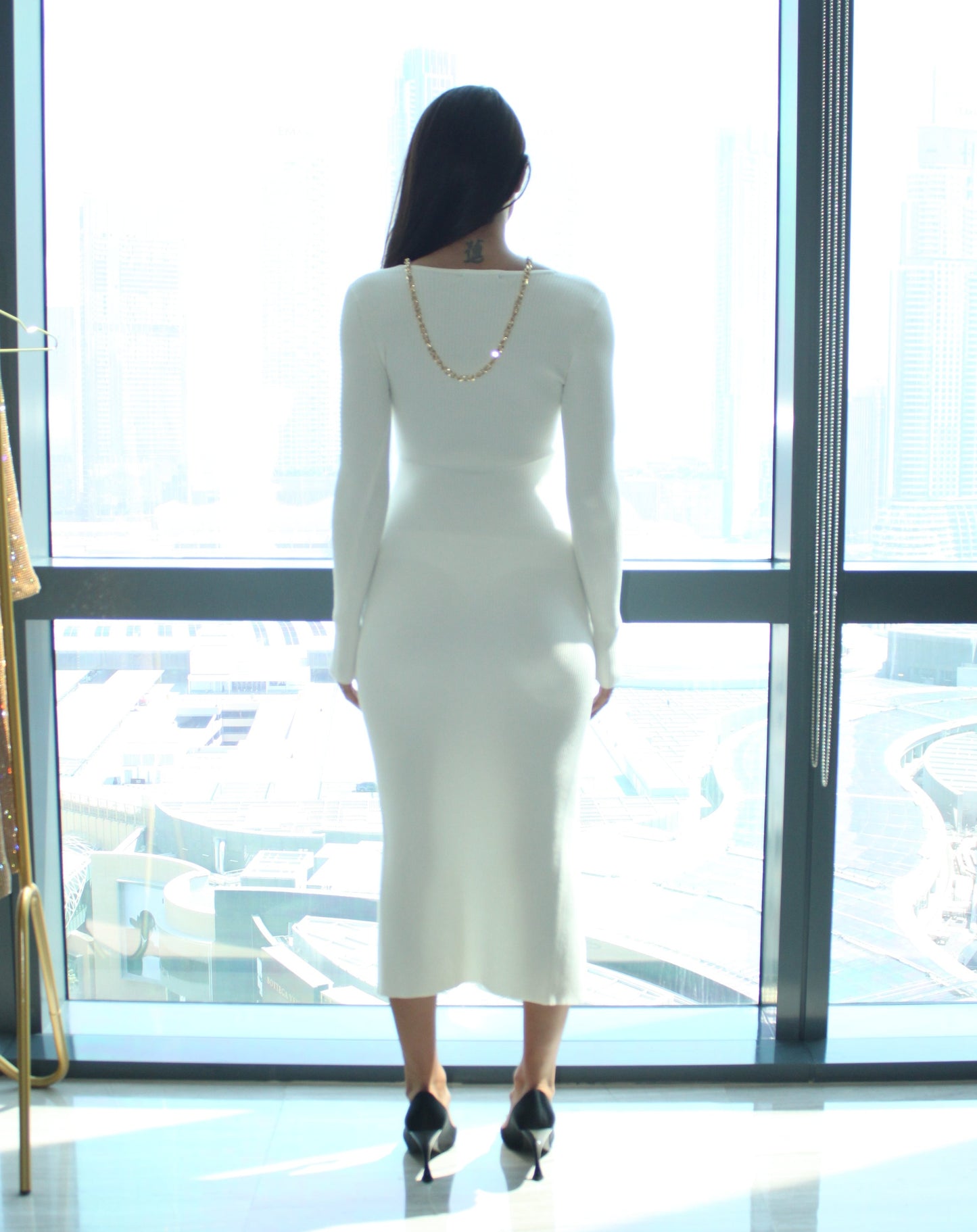 Isabel Dress in White