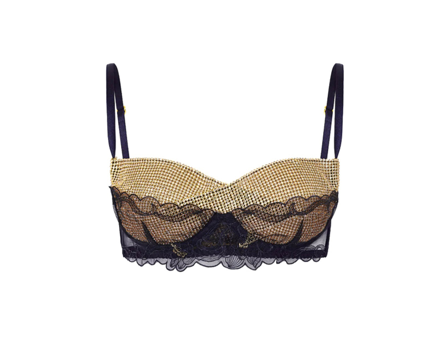 Lace AVANT Bra in Gold